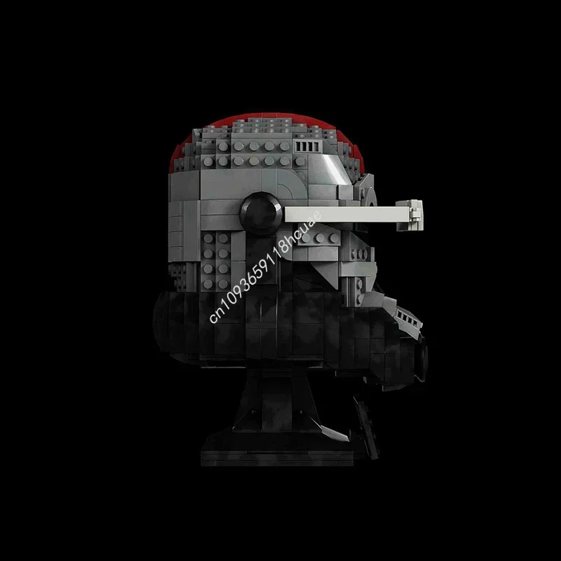 Фото 886 шт. MOC Bad Batch шлем CROSSHAIR Star модель строительные блоки рождественские подарки строительство собрать игрушки идея образование дети №2