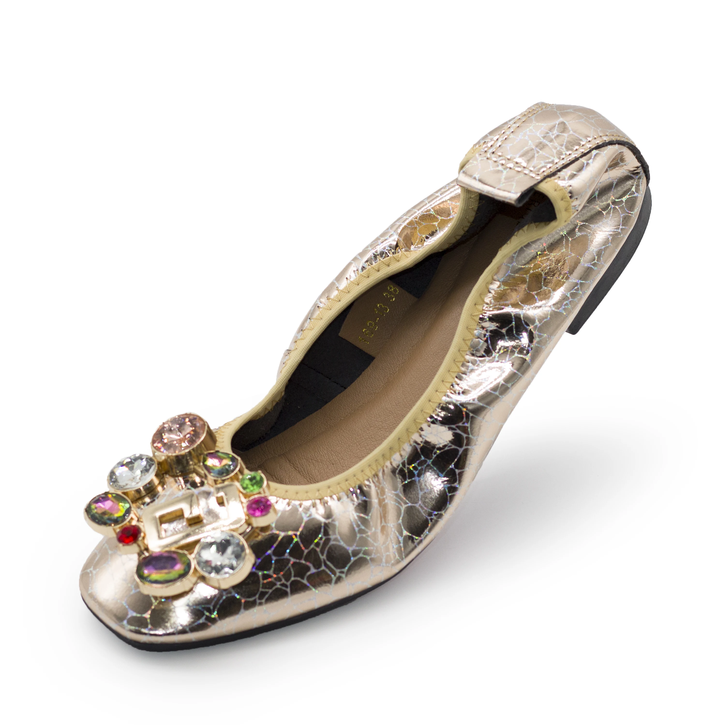 

169-13 Ballerina Ballet Flats for Women Plus Size 40 41 42 43 Wide Width Casual Flats for Women Ladies Flat Shoes Slip on Loafer