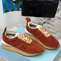 2022 new y2k 90s brown color platform height increasing shoes retro casual shoes sneakers sports casual shoes luxury