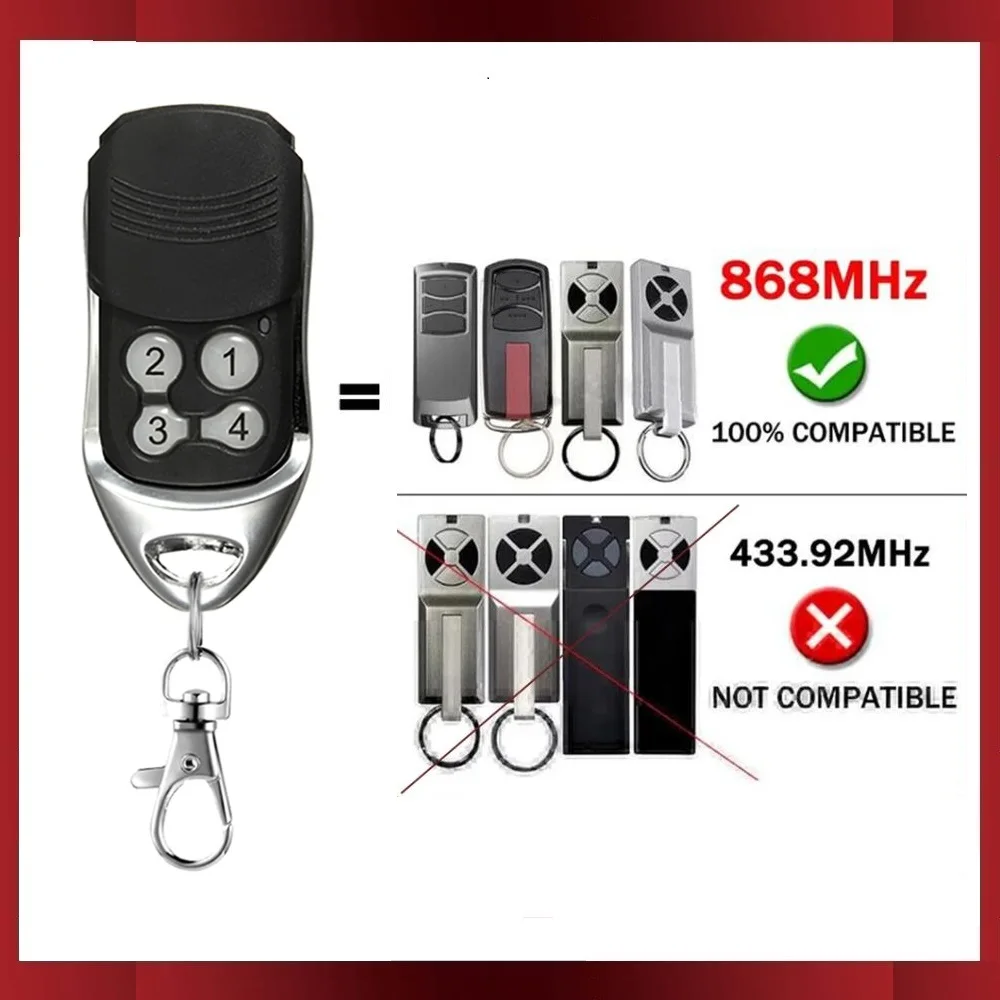 3 шт. пульт дистанционного управления для гаражных дверей 868 МГц