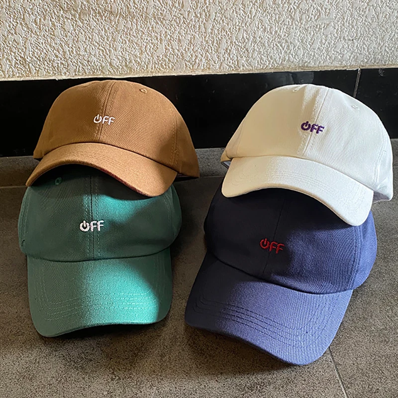

New Dreadlocks Dad Hat Embroidery Off Casual Hip Hop Snapback Hats Women Men 100% Cotton Baseball Cap Outdoor Golf Caps