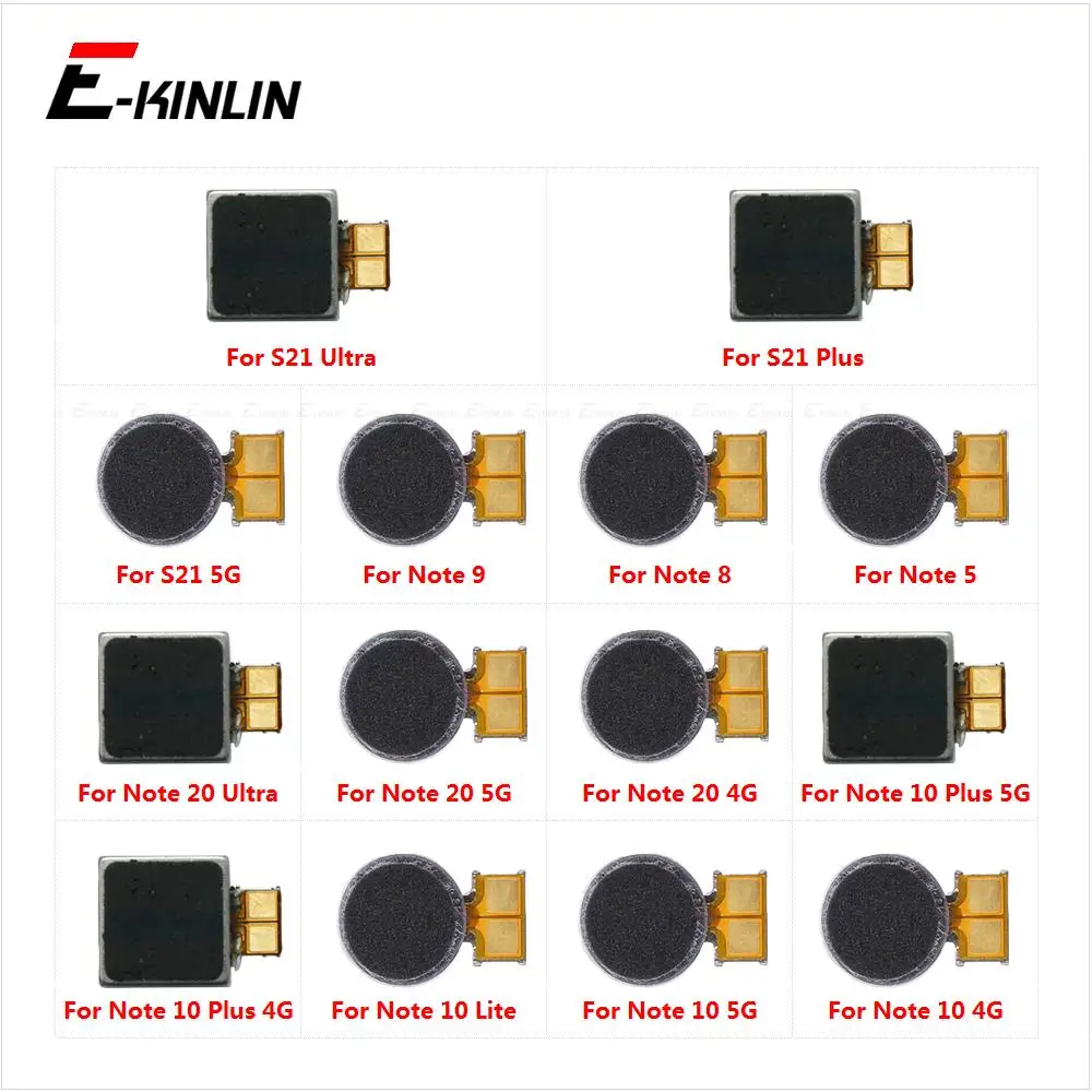 Гибкий кабель вибратора для Samsung Galaxy S21 Note 5 8 9 10 Plus Lite 20 Ultra 4G 5G модуль вибрационного