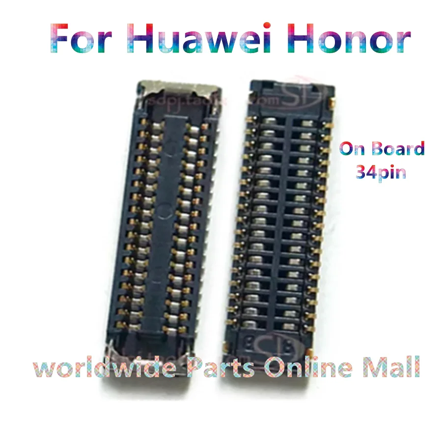

10-100 шт., гибкий разъем для ЖК-дисплея Huawei Honor 10i 20S 10 Lite 8A Pro Prime V20 20 20I 30S