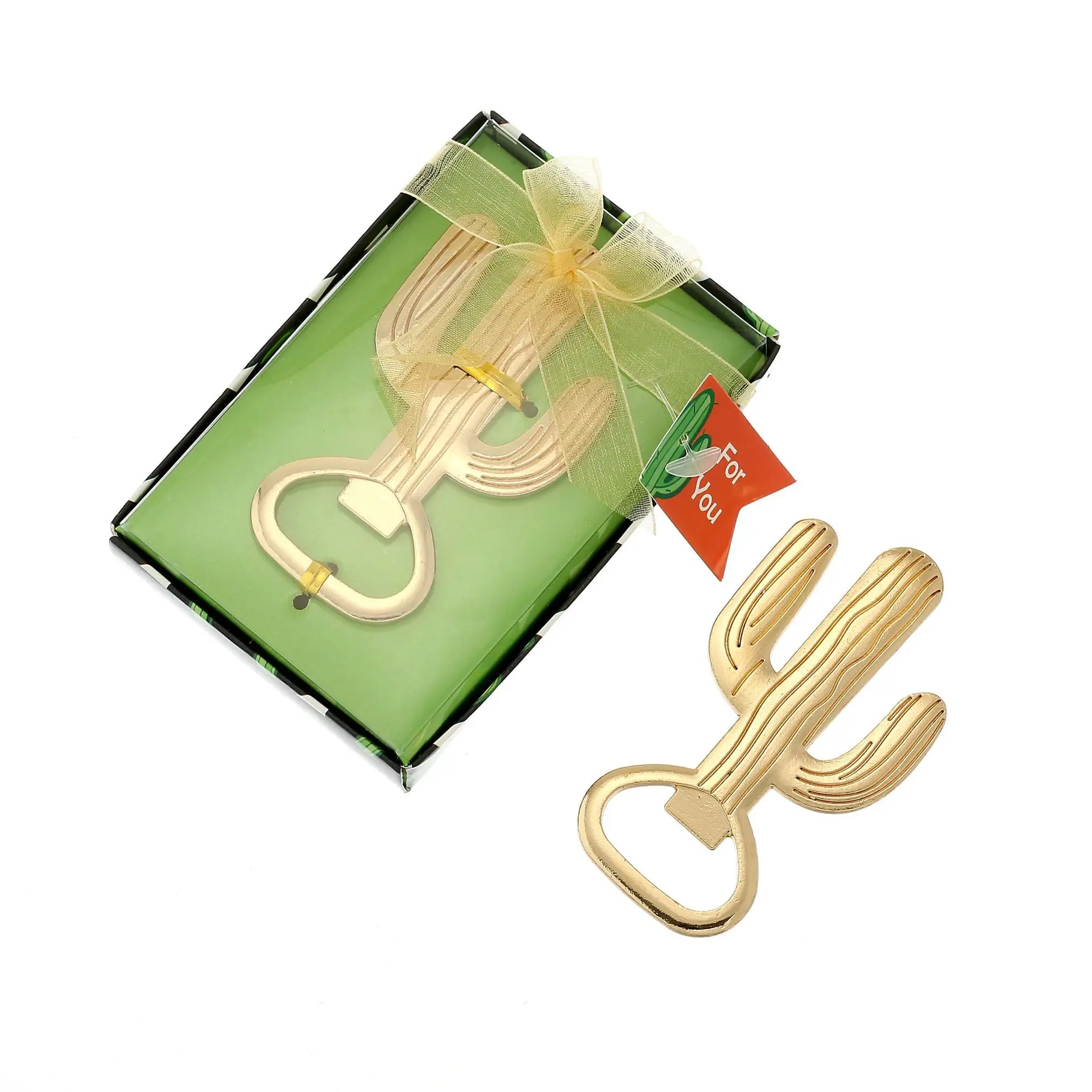 

Free shipping 12pcs/lot wedding souvenir Cactus beer bottle openers