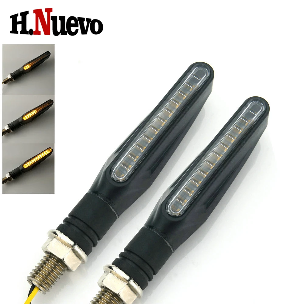

Dynacmic Turn Signal Light Turning Lamp Indicator Blinker For Yamaha XMAX 300 TMAX 530 MT07 MT09 KAWASAKI Z800 Z900 Z1000 ZX10R