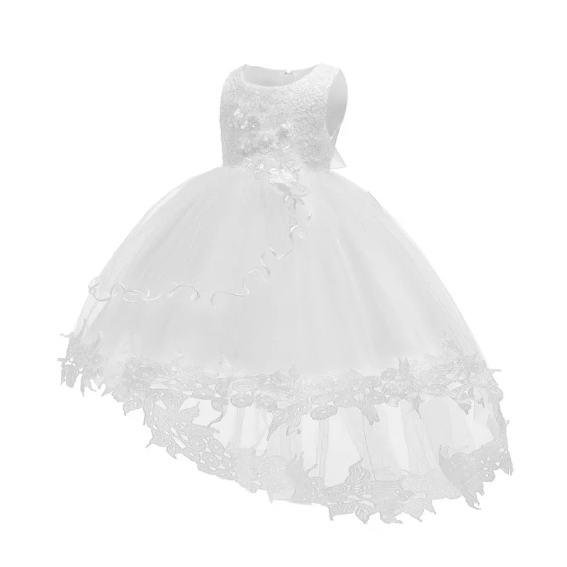 

Dress Girls Clothes Sweet Swallowtail Mesh Princess Dresses 0-2Year Old Beibei Birthday Party quality Casual children's clothing