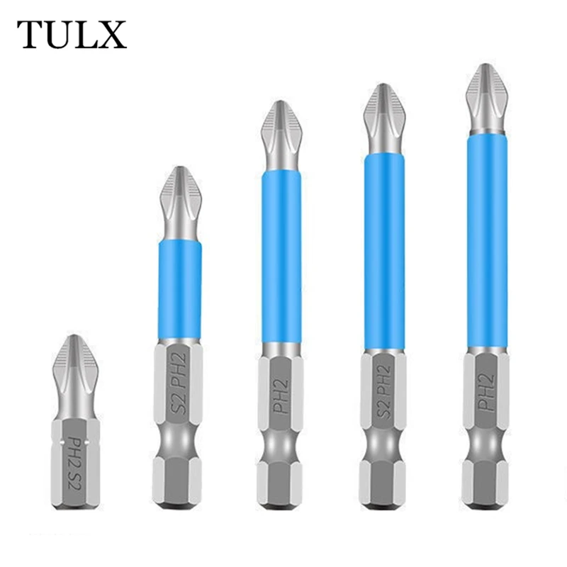 

Electric Strong Magnetic Drill Screwdriver Bit Cross Anti-slip Multifunctional Furniture Assembly Appliance Repair Hand Tool