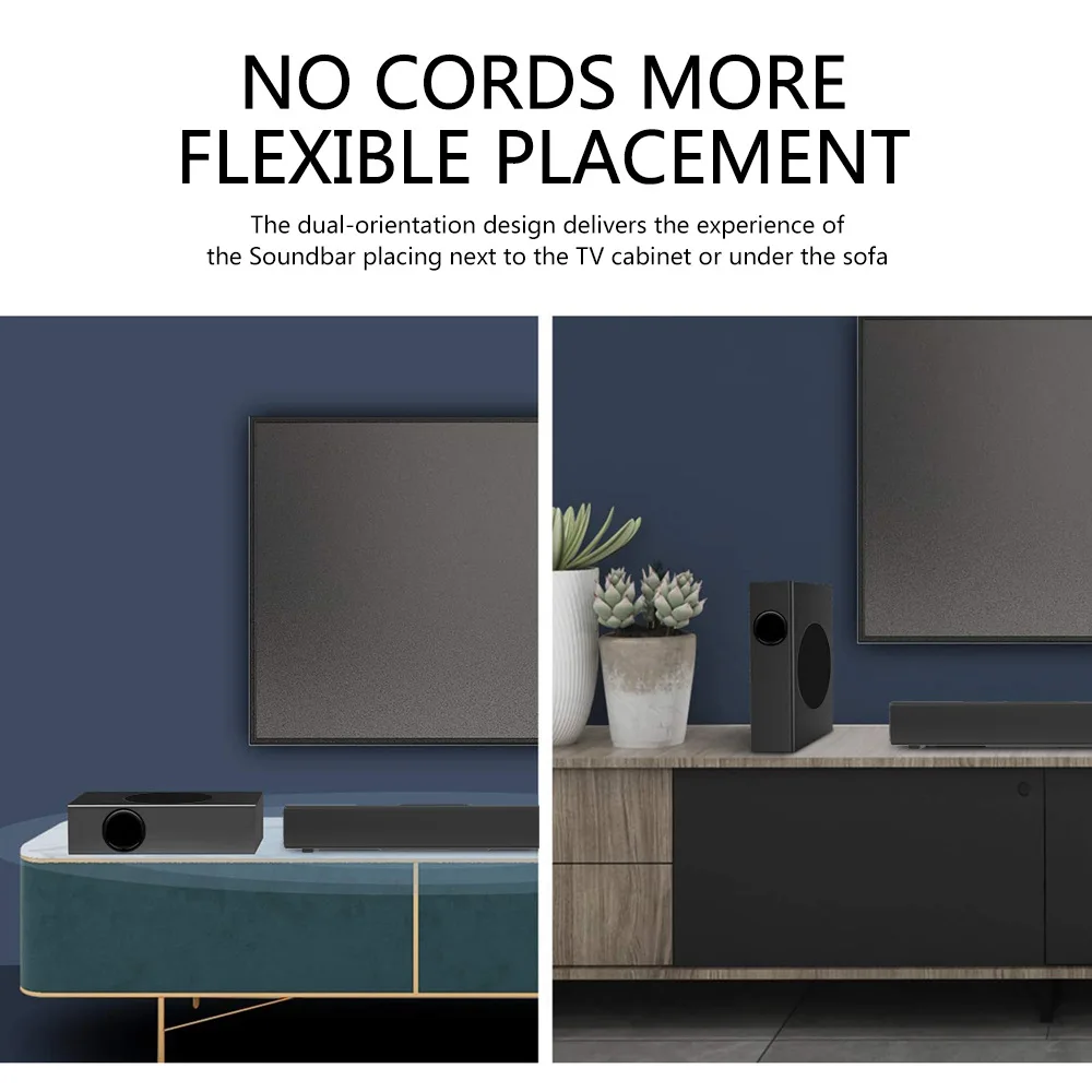 S22 Высокое качество Echo Wall 80 Вт Power Bluetooth Sound Blaster Динамик с дистанционным