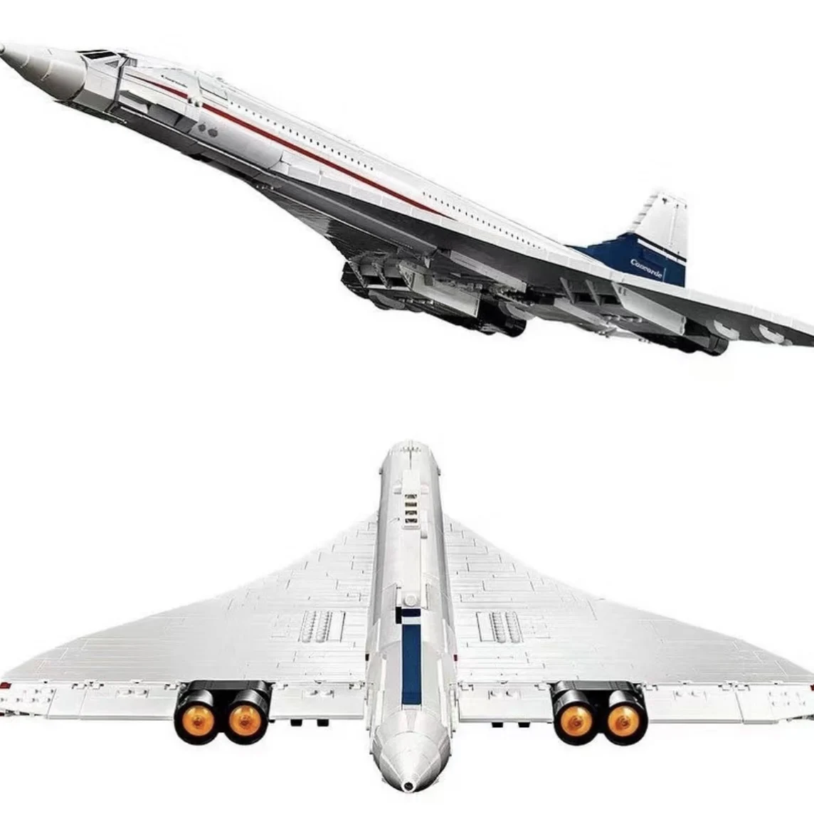 10318 Concorde Airbus строительные блоки техническая 105 см модель самолета кирпич