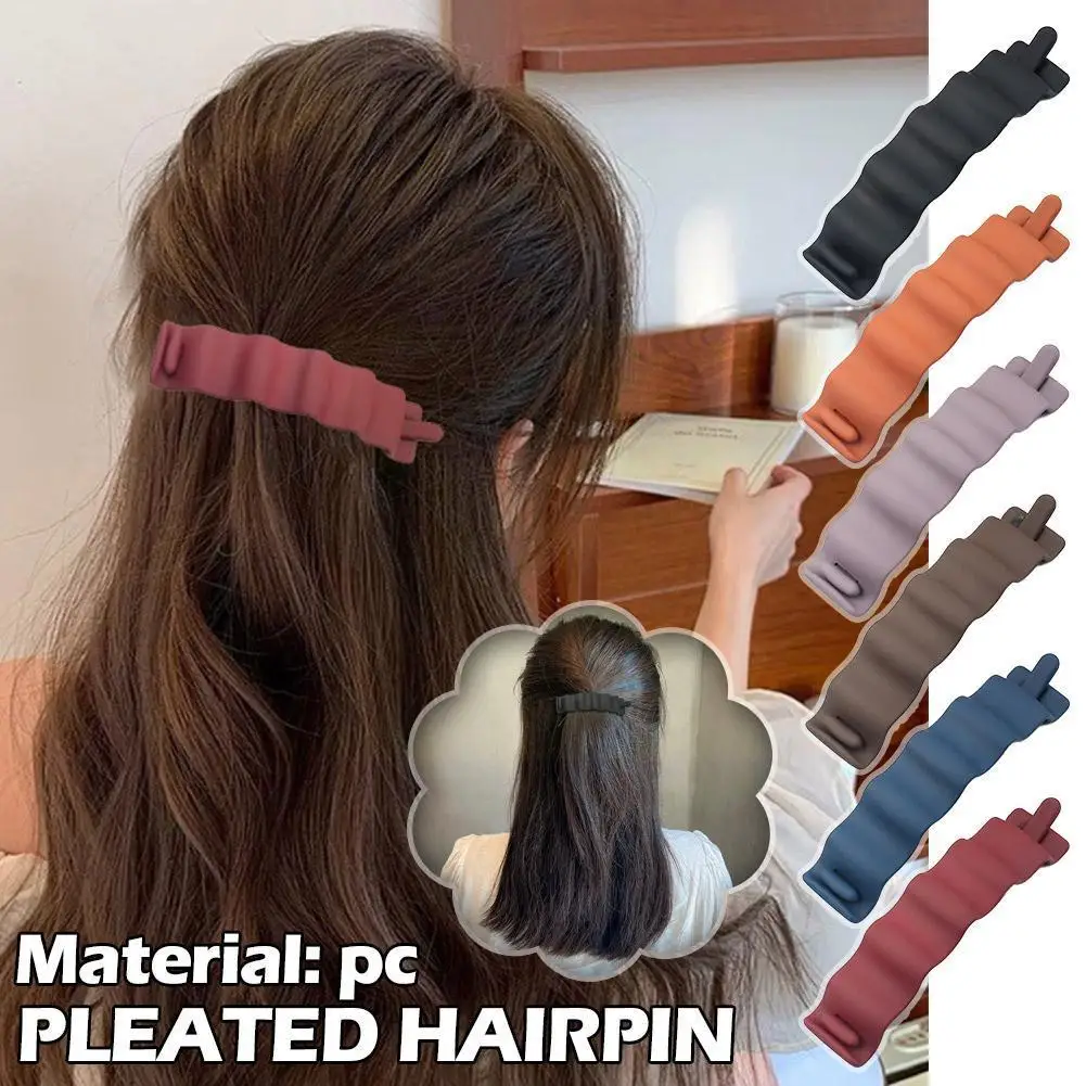 

Модные ацетатные геометрические волнистые заколки для волос в форме сердца для женщин модные красочные заколки для волос аксессуары для волос для девушек Стайлинг Z7x5