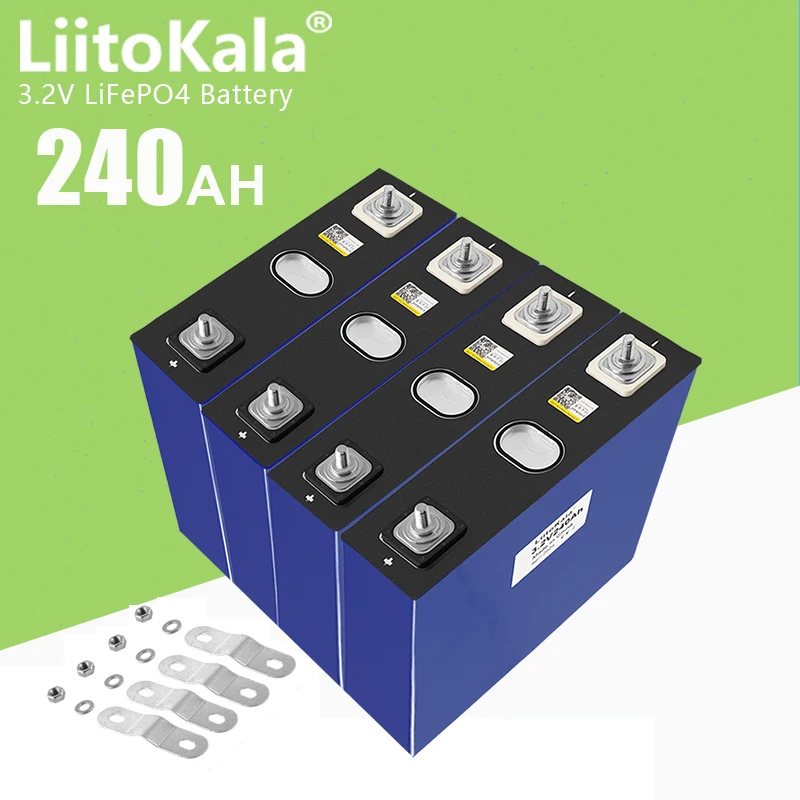 Аккумулятор LiitoKala Lifepo4 высокой мощности для электромобиля 1-32 шт