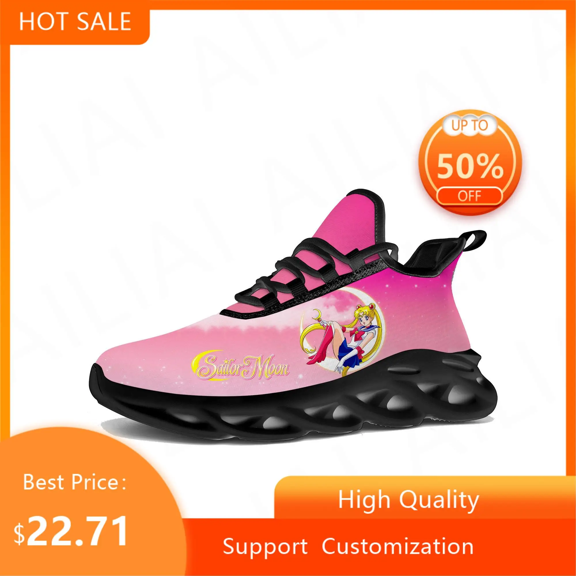 Cartoon Mens Womens Sports Running Shoes Sneaker Customized Made Shoe