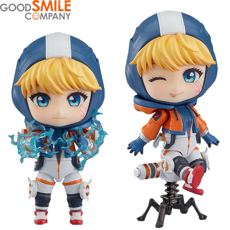 

In Stock Original Good Smile Nendoroid GSC 1828 APEX LEGENDS Wattson Natalie Paquette Anime Figure Model Action Toys Gifts