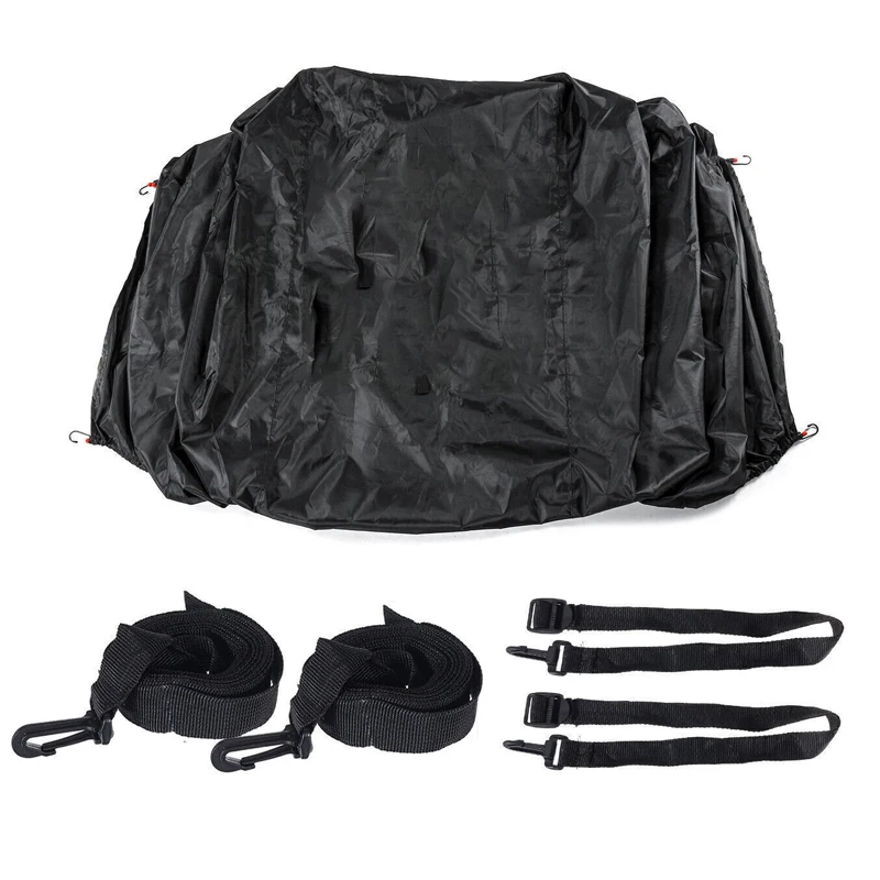 

Campervans Caravan Motorhome Rear Waterproof Black 210D Extra Strong Bike Bicycle Cover Up to 2-3 Bikes