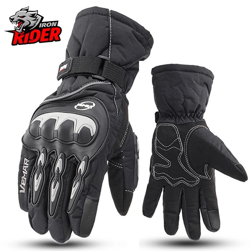 

New Winter Motorcycle Gloves Waterproof Moto Motocross Gloves Windproof Moto Gloves Touch Screen Motorbike Riding Guantes