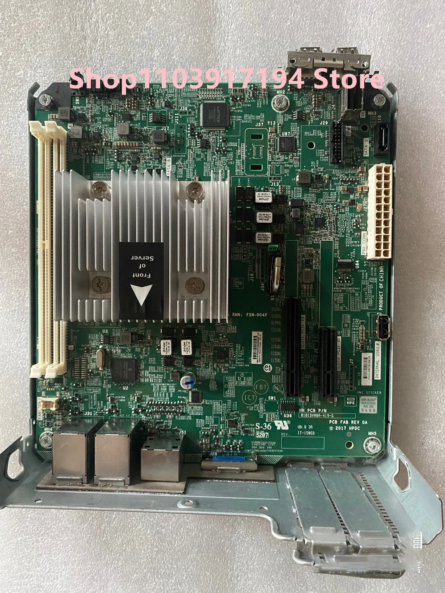 Материнская плата для HP 874737-001 871721-001 ProLiant MicroServer Gen10