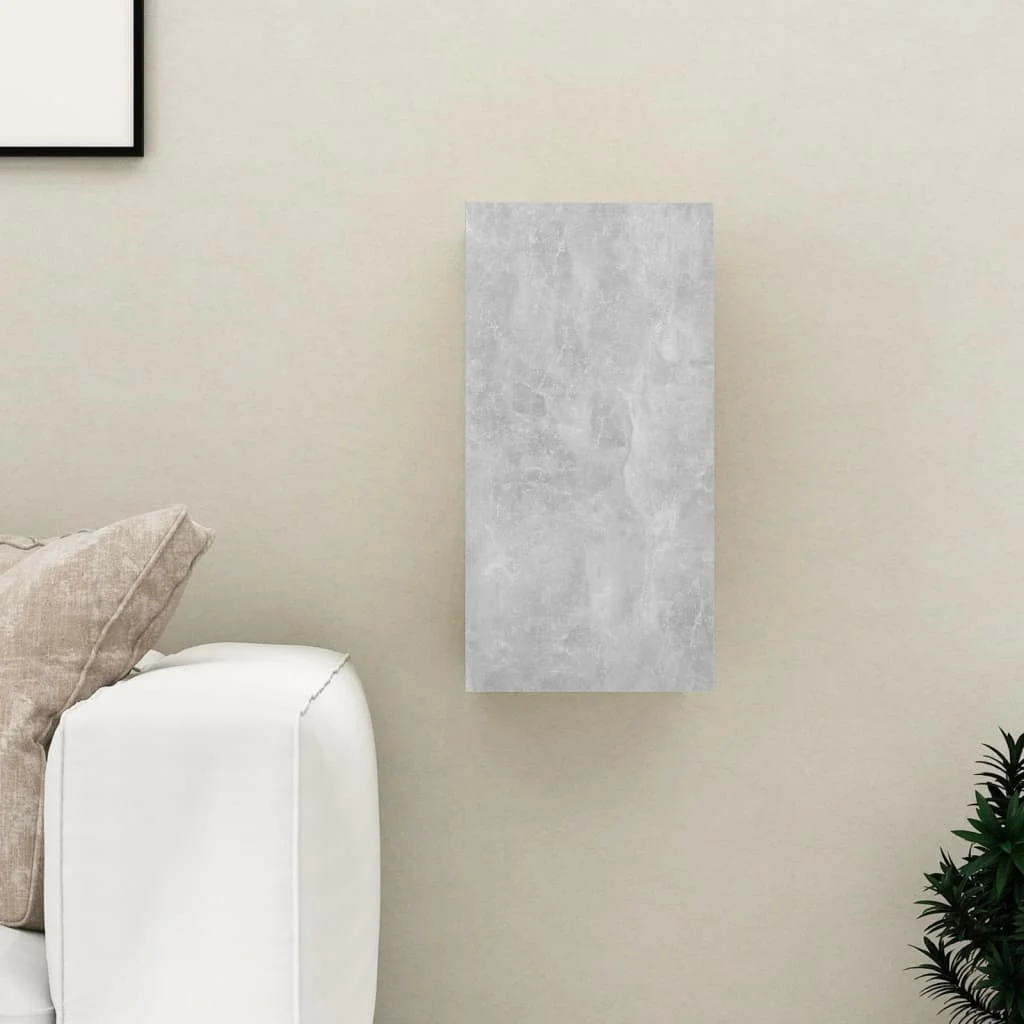 

TV cabinet gray concrete 30,5x30x60 cm chipboard