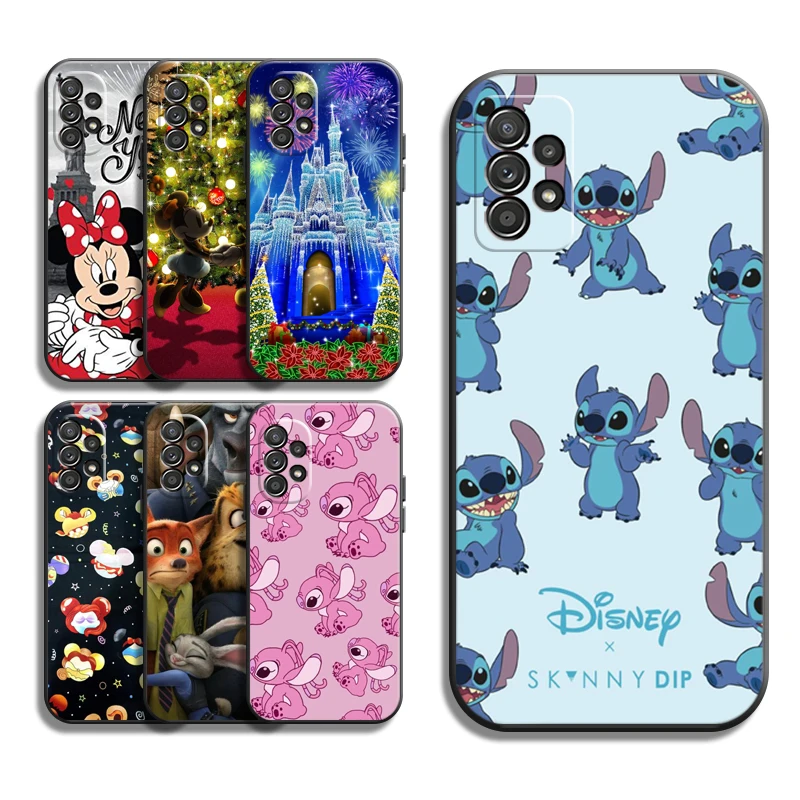

Disney Animals Phone Cases For Samsung Galaxy A31 A32 A51 A71 A52 A72 4G 5G A11 A21S A20 A22 4G Soft TPU Coque Back Cover