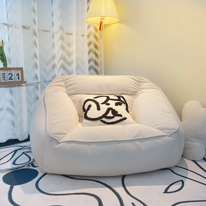 

zq Lazy Sofa Oversized Single Bean Bag Balcony Lying Tatami Bedroom Sofa