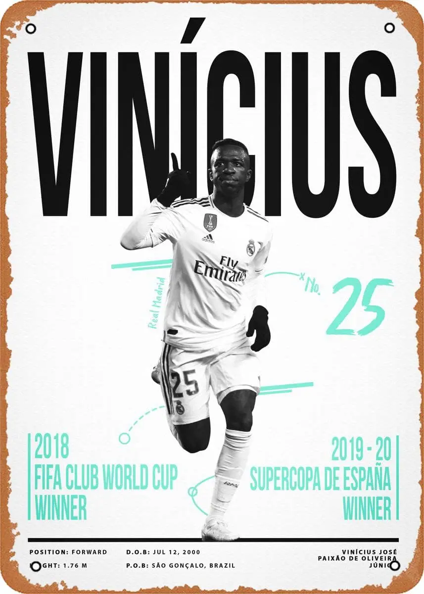 GerRT Rel Mdrd Vncus Junor 25 Плакат 8x12 nch Ретро Vntge Metl Sgn Home Mn Cve rt