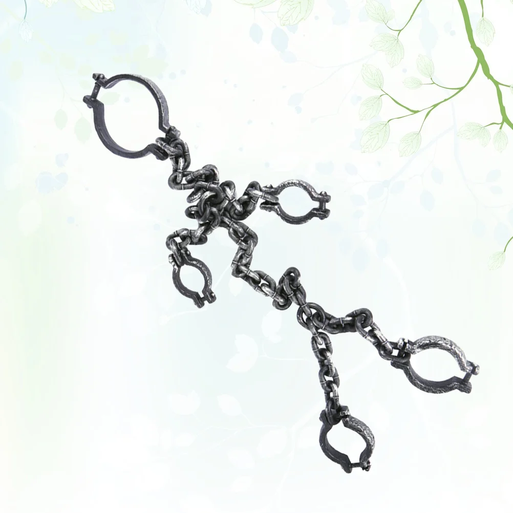 

1 Whole Body Chain Simulation Creative Realistic Prop Prisoner Prop Criminal Prop for School Play