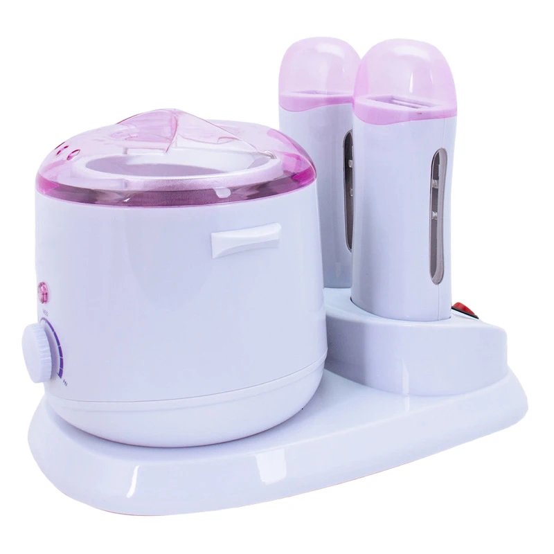 

3 In 1 Waxing Machine Electric Depilatory Painless Hair Removal Wax Heater Machine Hard Hot Wax Warmer Melter Heater Hair Remova
