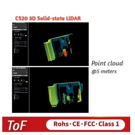 FDROBOT CS20 твердотельный LiDAR датчик