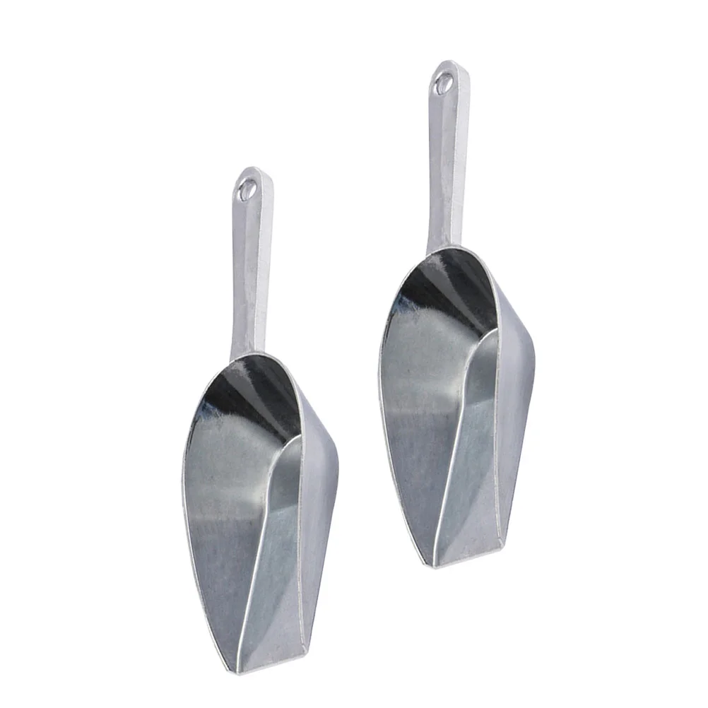 

Scoop Metalice Scoopskitchen Flour Utility Scooper Bar Popcorn Pet Sugar Canister Clear Wedding Measuring Dry Coffee Spoon