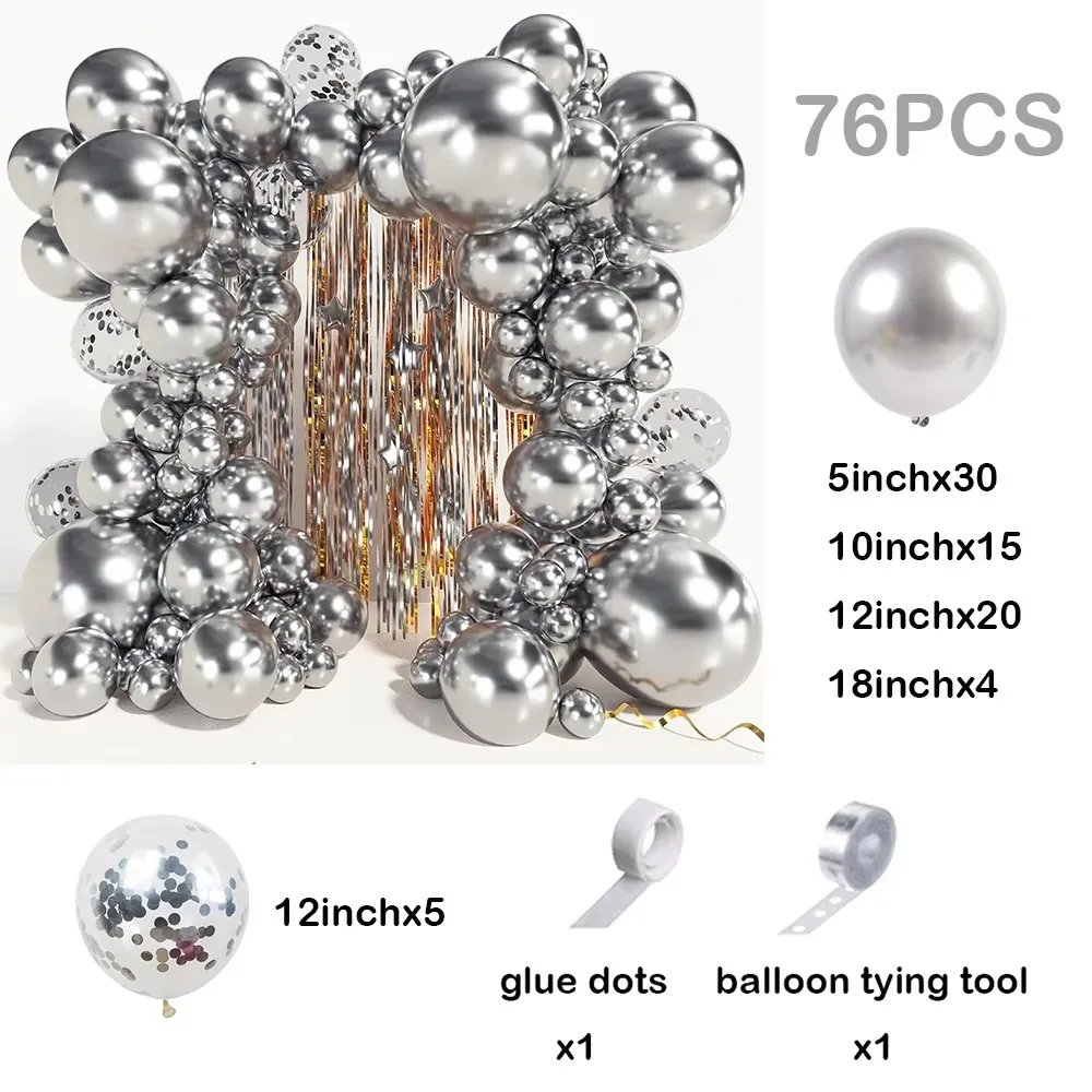 

Металлические синие шары Globos