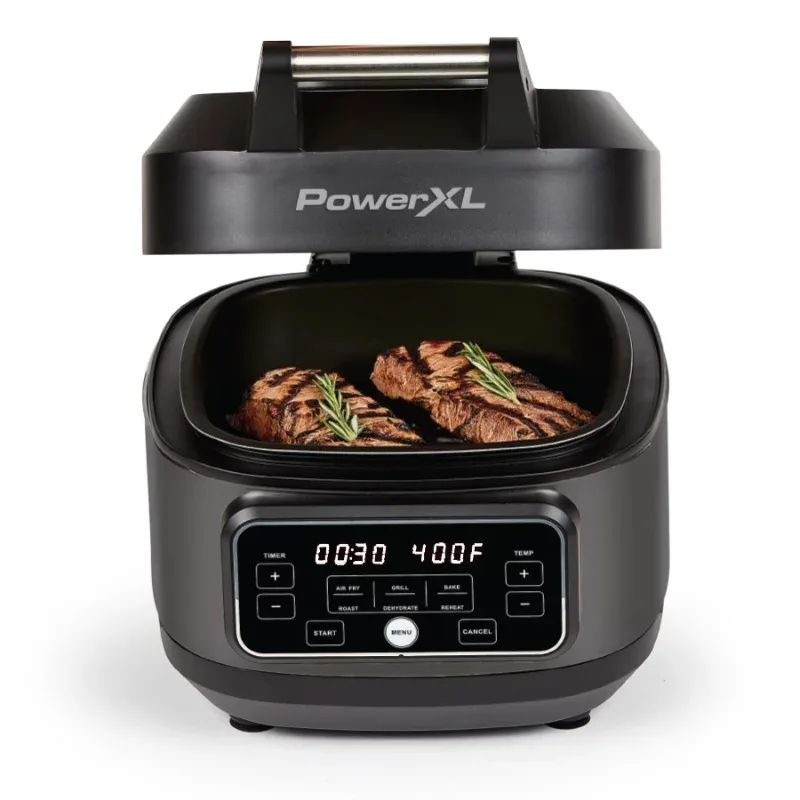 

PowerXL Grill Air Fryer Home, Black, 5.5 Quart