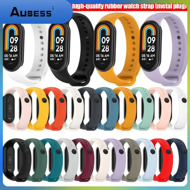 

Strap For Xiaomi Mi Band 8 Silicone Wristband Bracelet Replacement MiBand 8 Wrist TPU Strap For Xiaomi Band 8