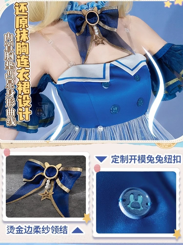 Бесконечность Никки Косплей Аниме Милое Платье Костюм Женщины Девушки Одежда