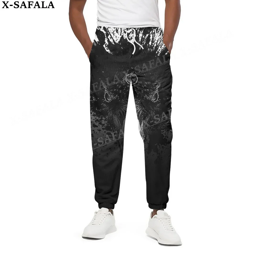 Скандинавская мифология вегвизир 3D принт брюки мужские спортивные повседневные