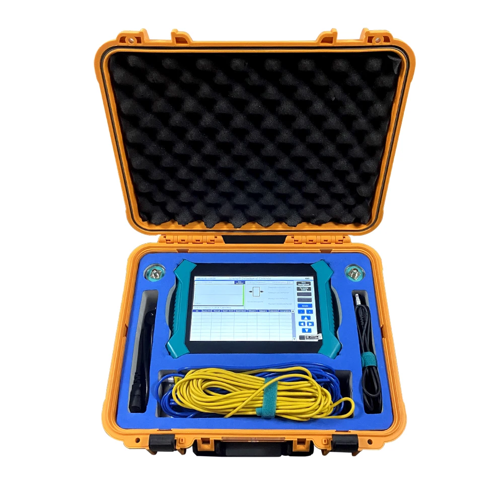 

Ultra pulse velocity ultrasonic concrete tester