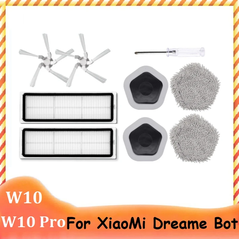 

9 шт., сменные HEPA-фильтры для робота-пылесоса Xiaomi Dreame Bot W10 и W10 Pro