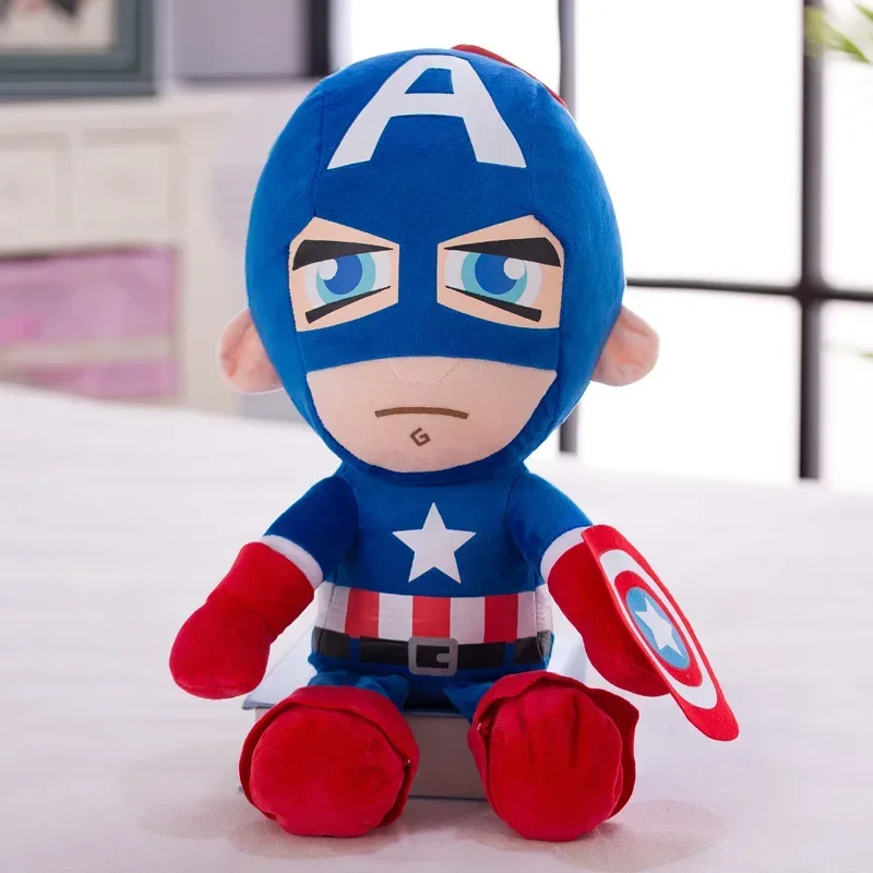 Плюшевые Игрушки Marvel человек-паук Мягкие Фигурки Капитана Америки Подарки Для