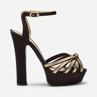 bohemian pearl platform super heel sandals french vintage art high heels fashion catwalk shoes