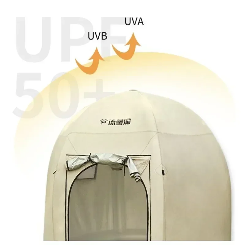 Надувная водонепроницаемая палатка на 3-4 человек одно касание укрытие для 4-5