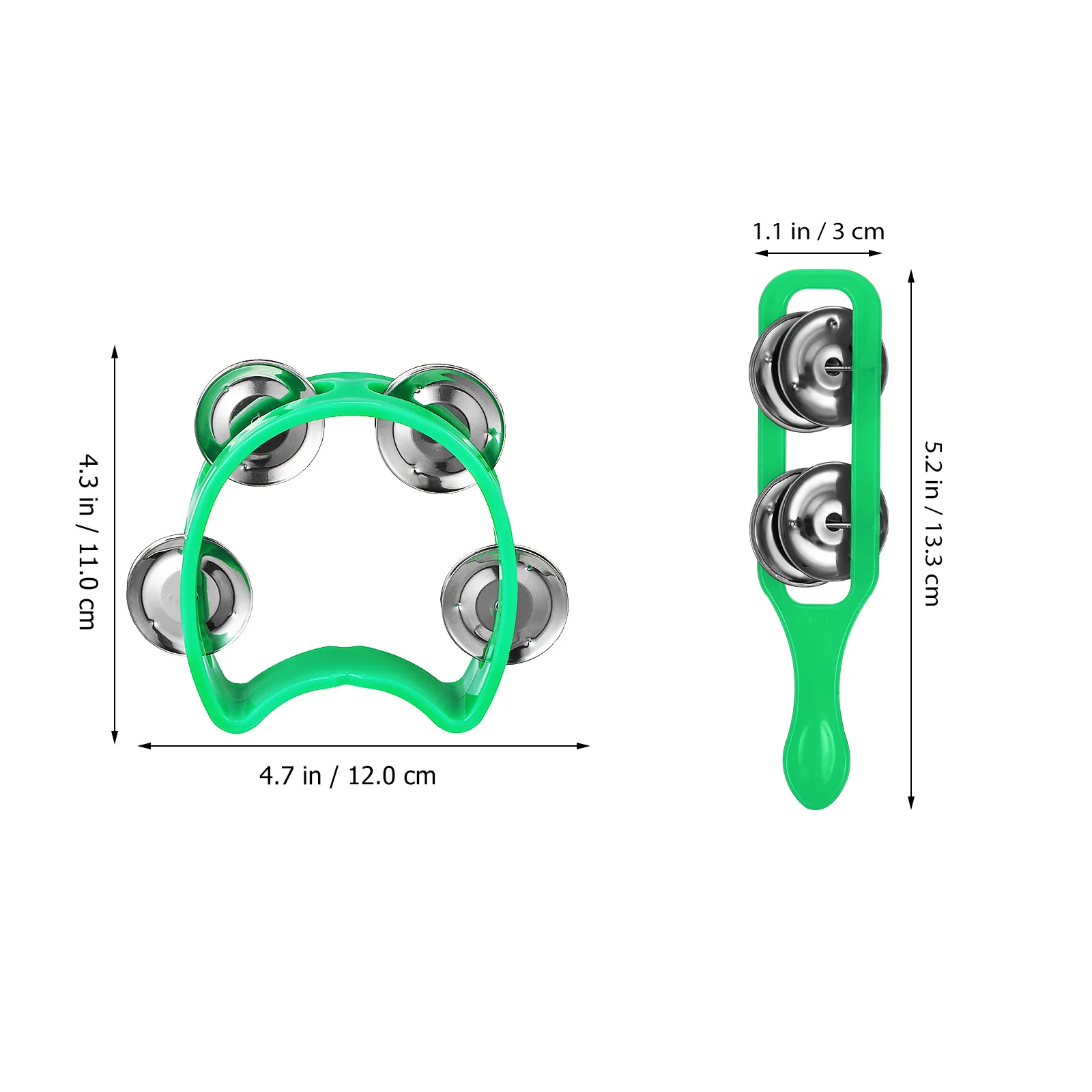 16 шт. детские игрушки орф музыкальный инструмент колокольчики кусочки