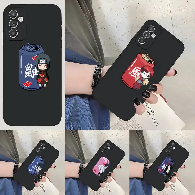 

Naruto Drink Phone Case For Samsung S22Ultra S22 S30 S21 S10 E Plus Ultra Fe Lite S9Plus Trendy Funda Shell Cover