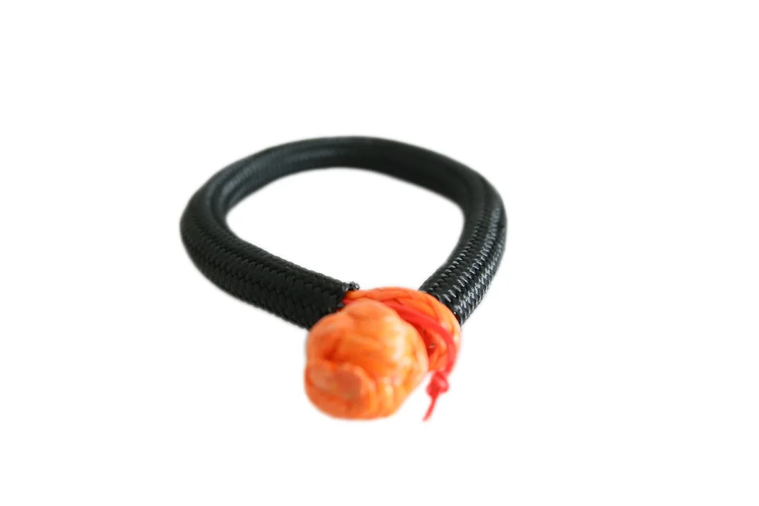 Оранжевые мягкие скобы 6 мм * 80 UHMWPE канатная Скоба для буксировки atv