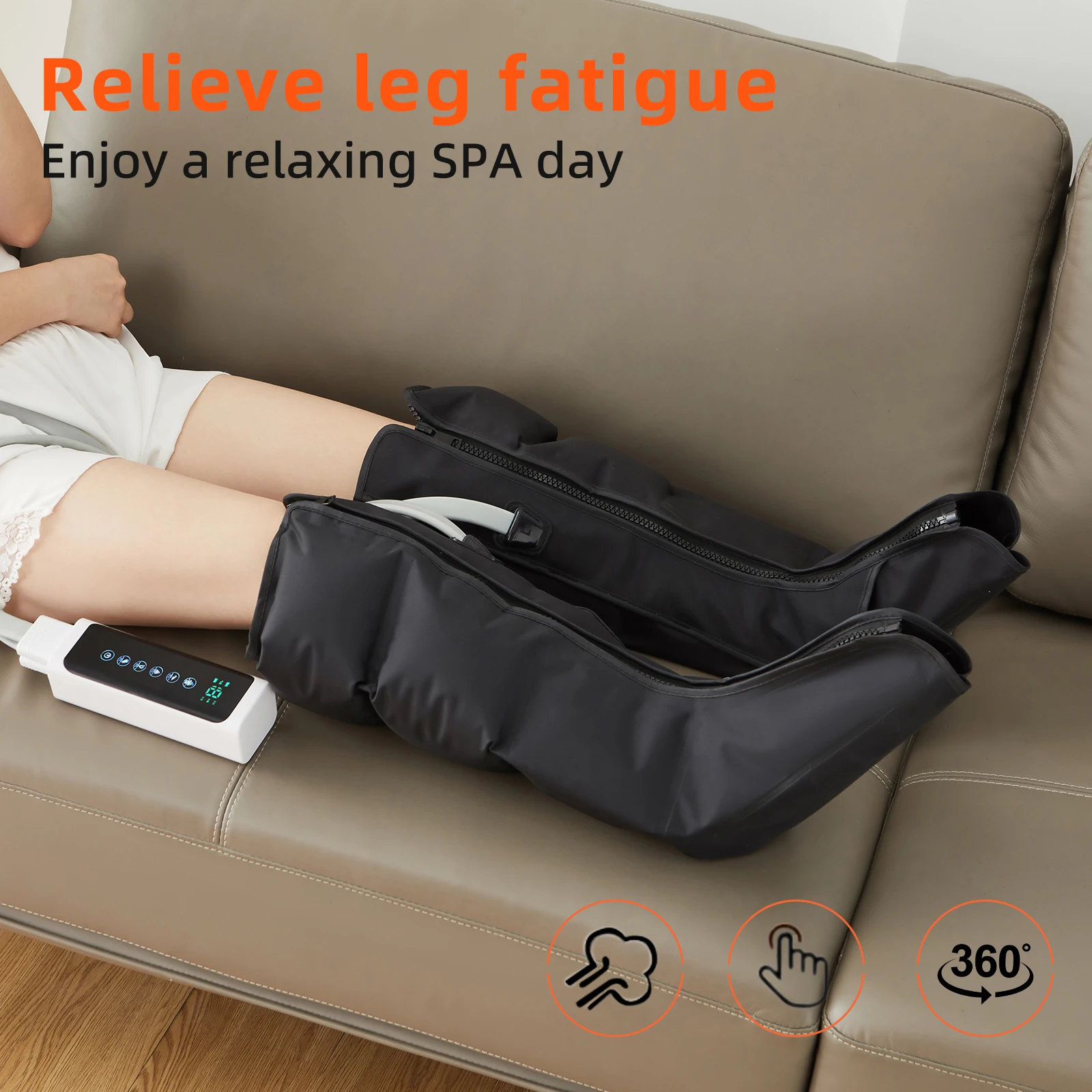 Массажные ботинки Air Wave Massager Умная подушка безопасности для ног и Массажер