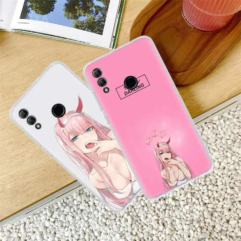Жесткий чехол для телефона с аниме Zero Two Darling in the FranXX Honor 50 20 Pro 10i 9 Lite 9X 8A 8S 8X 7S 7X 7A Huawei