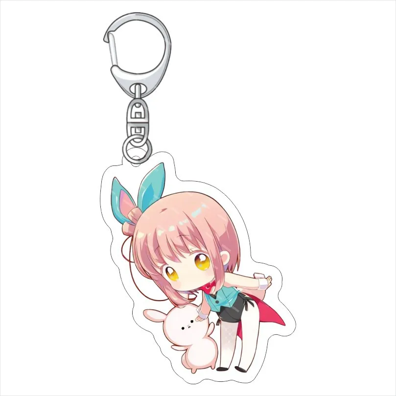 Милый мультфильм медленный старт аниме фигурки Ichinose Hana Sengoku Kamuri акриловые брелки