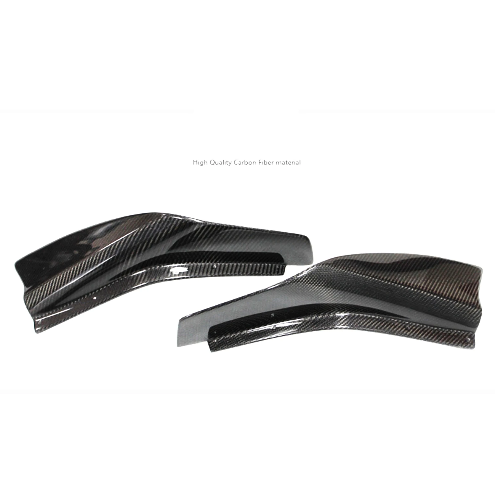 Для Nissan Skyline GTR R35 2012-2013 передний бампер из углеродного волокна боковая крышка