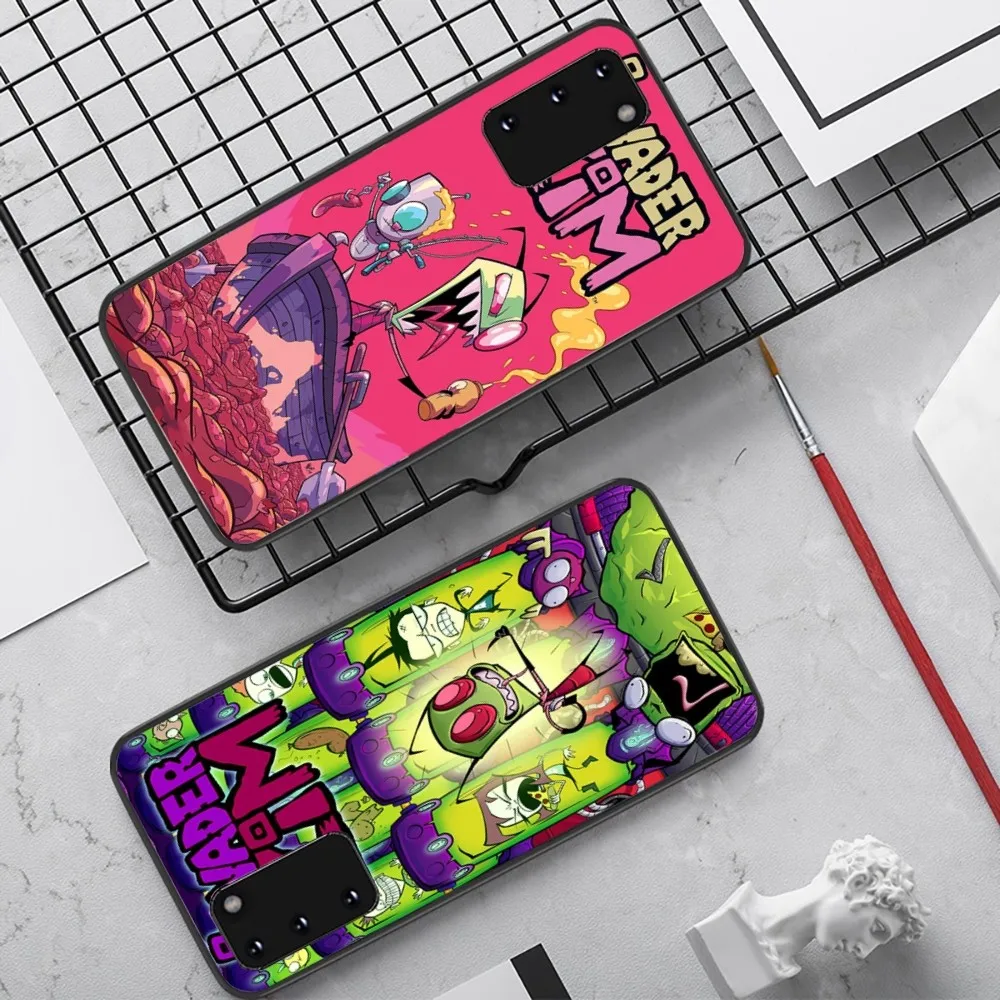 Фото I-Invader Z-Zim Phone Case For Samsung S 9 10 20 21 22 23 30 23 24 Plus Lite Ultra FE S10lite Fundas №4