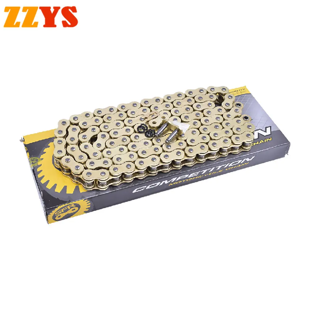 Уплотнительное кольцо 520HO 120Link 520HV 520 HO H, универсальная мотоциклетная коробка передач, Золотая цепь для Ducati, Suzuki, Kawasaki