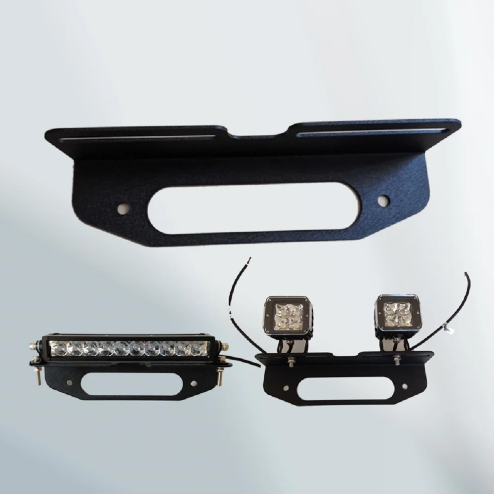 

Стальной Монтажный кронштейн для лебедки SXMA, стальные автомобильные аксессуары, внедорожник для Jeep Wrangler JK 2007-2017, 1 комплект J074