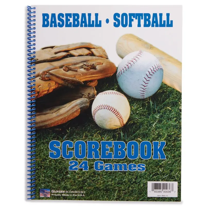 

Baseball & Softball Scorebook (24 Games)
