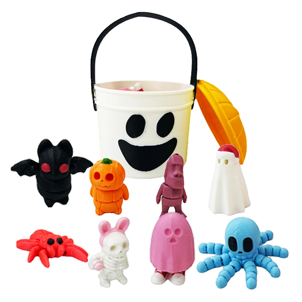 8 шт. детские игрушки-фигурки в виде тыквы